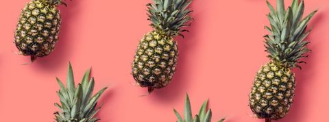mosaïque d'ananas