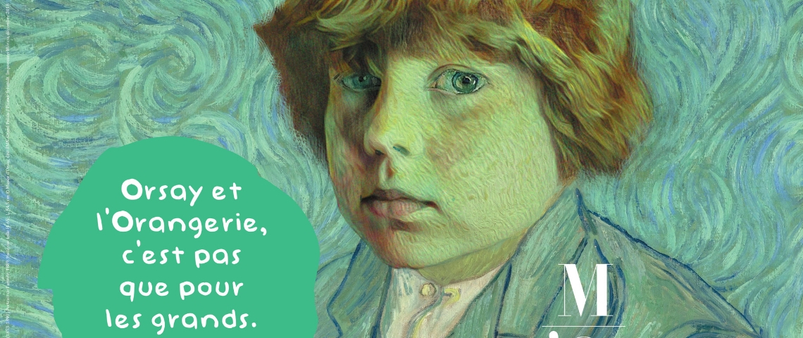 Madame Bovary signe la campagne du musée d'Orsay Affiche du musée d'Orsay