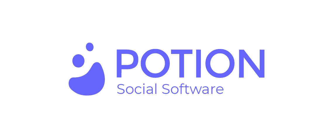 Potion Social lève 1M d'euros Logo de la start-up Potion Social
