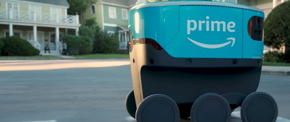 Amazon teste le robot livreur Scout, le robot Amazon