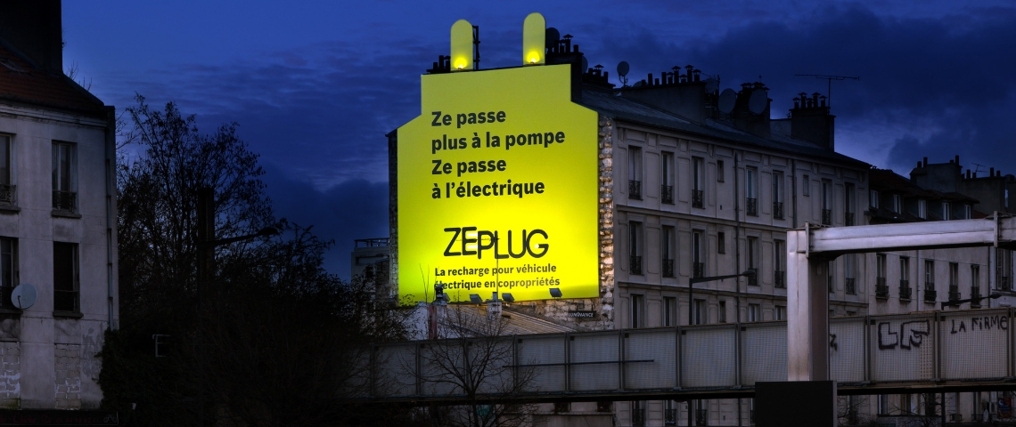 Zeplug lance sa première camapgne Publicité Zeplug