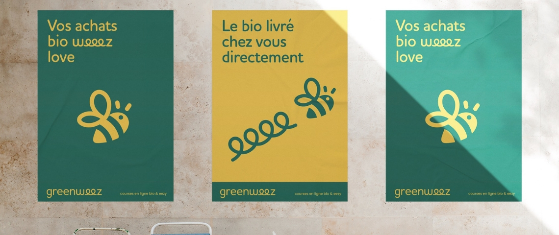 Greenweez dévoile sa nouvelle identité Affiches Greenweez