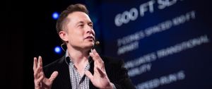 Elon Musk à l'occasion d'une conférence TED en 2013
