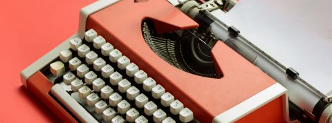 Femmes journalistes Machine à écrire