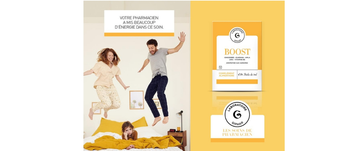 Les pharmaciens Giphar confient le lancement de leur marque de soin à l’agence Gyro Visuel Giphar