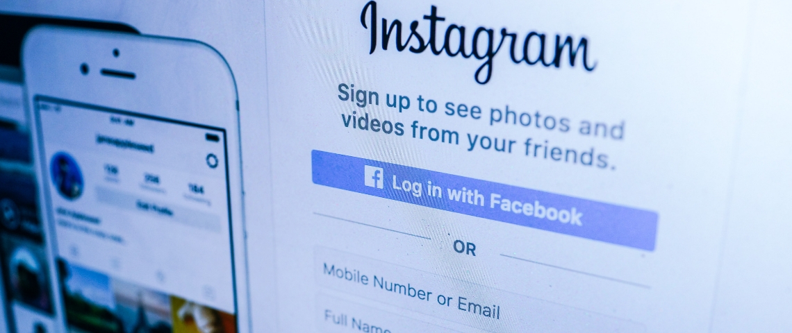 Bientôt un bouton Page d'accueil d'Instagram