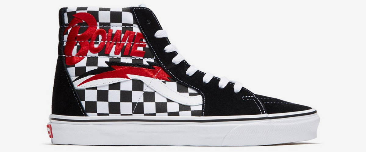 Vans lance une collection David Bowie Chaussure Vans David Bowie
