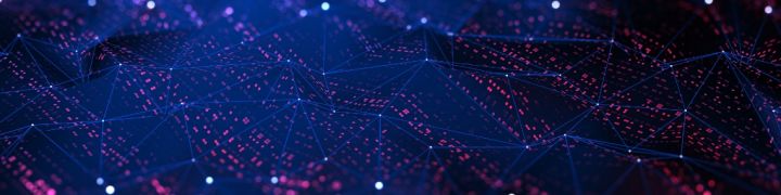 une marée de points rouge sur un fond noir