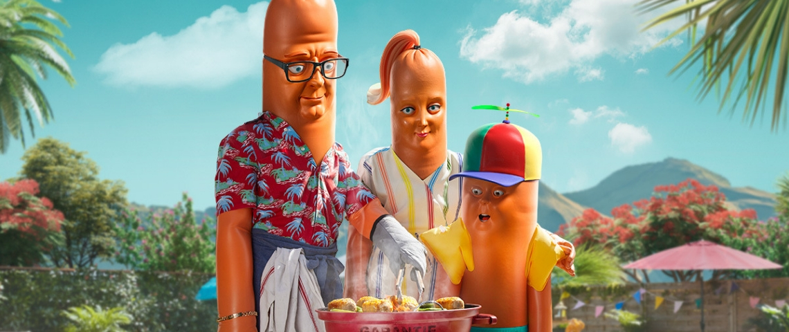 La nouvelle publicité desjoyaux La famille Saucisse fait un barbecue