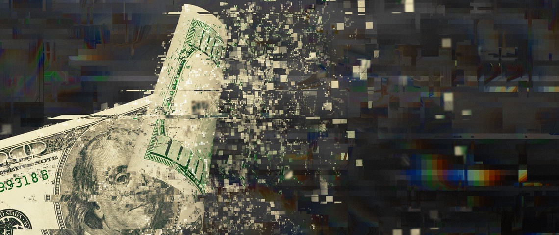 dollar désintégré dollar désintégré