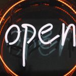 Signe néon open