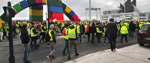 manifestation de gilets jaunes au Havre