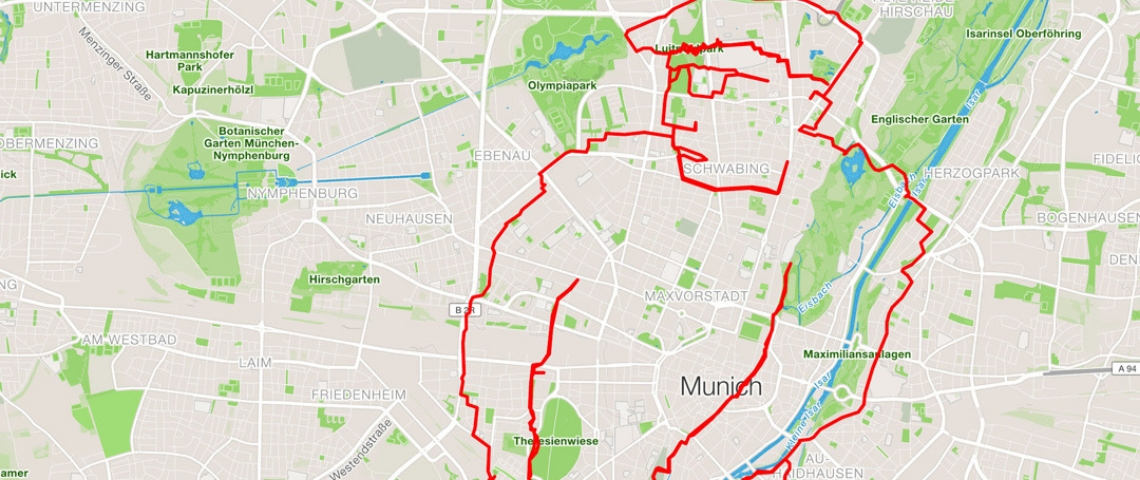 « GPS drawing » : ces joggeurs qui font de l’art grâce avec leur GPS / géolocalisation un dessin par GPS