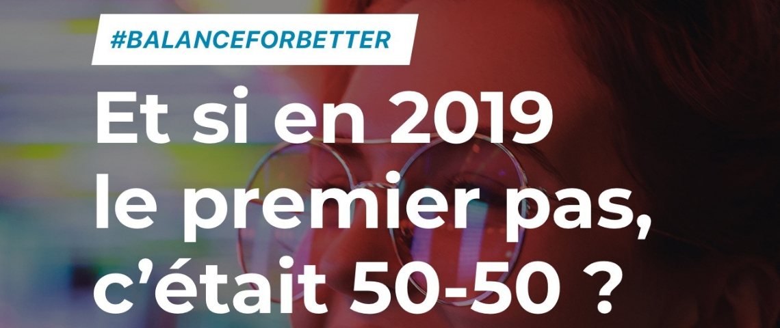 Happn dévoile sa campagne 50/50 Affiche Happn