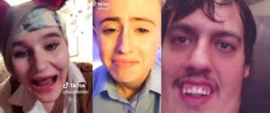 des visages qui grimacent sur TikTok