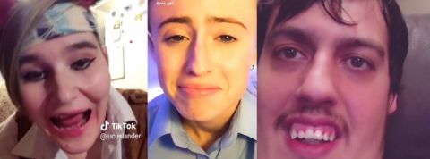 TikTok est-il l'anti-chambre du malaise ? des visages qui grimacent sur TikTok
