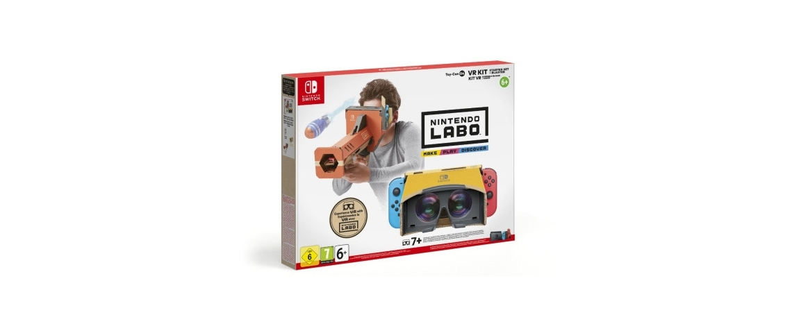Nintendo lance un kit VR Le kit VR de Nintendo
