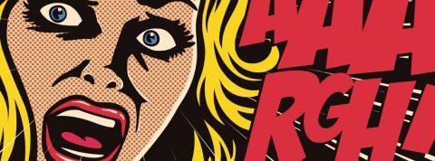 pourquoi la 5G fait déjà peur Femme en bd apeurée qui s'écrit - Arrgh -