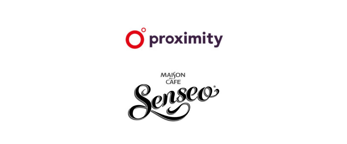 Proximity remporte le budget Senseo Logos de Proximity et Senseo