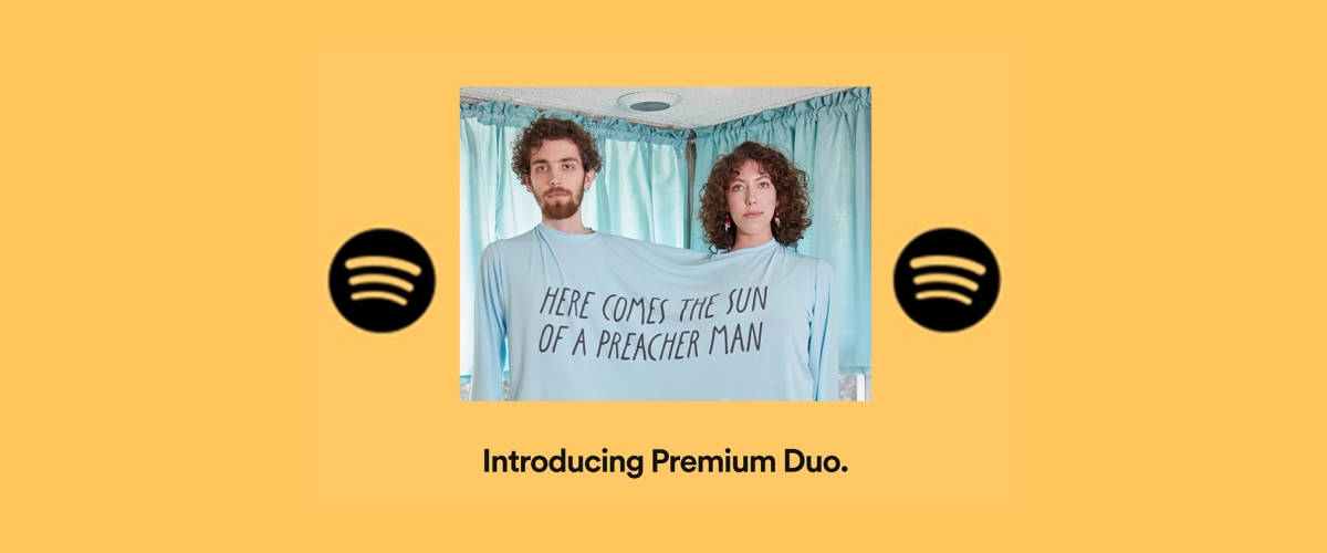 Premium Duo, l'offre d'abonnement pour les couples de Spotify Visuel Spotify