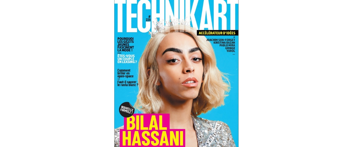 Technikart présente sa nouvelle formule La couverture de technikart avec Bilal Assani