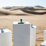 un système sonore dans le désert