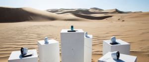 un système sonore dans le désert