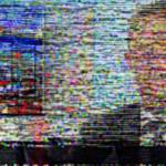 Ecran de télévision brouillé