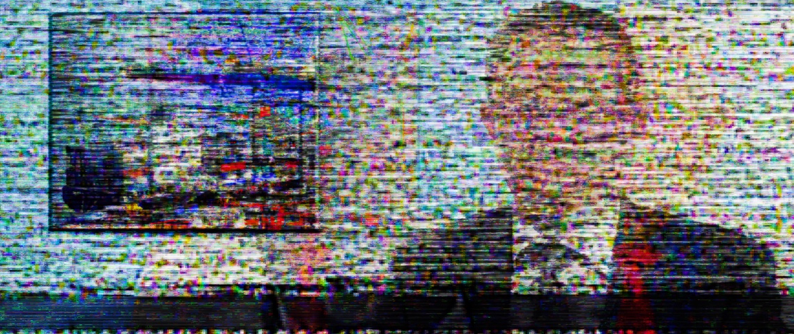 Les écrans vous espionnent Ecran de télévision brouillé