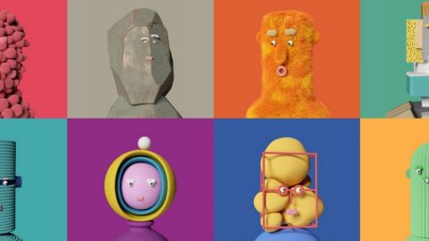 des personnages de marionnette