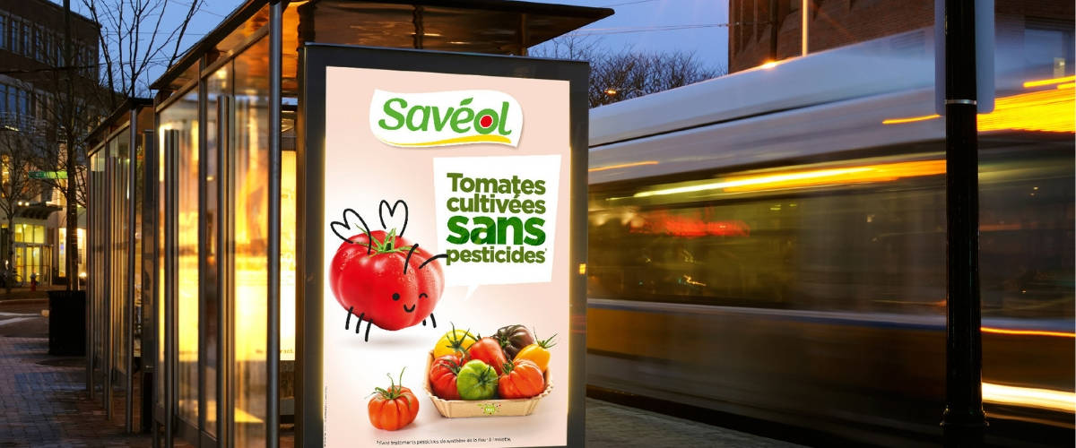 Savéol s'affiche dans les rues françaises Savéol-affiche-campagne