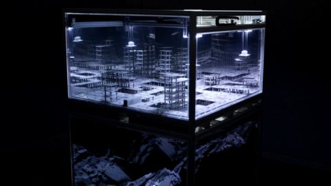 Fascinant : le phénomène des « villes fantômes » reproduit en live par un robot