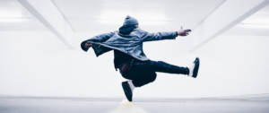 danseur en freestyle