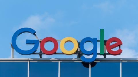 les lettres de Google sur un toit