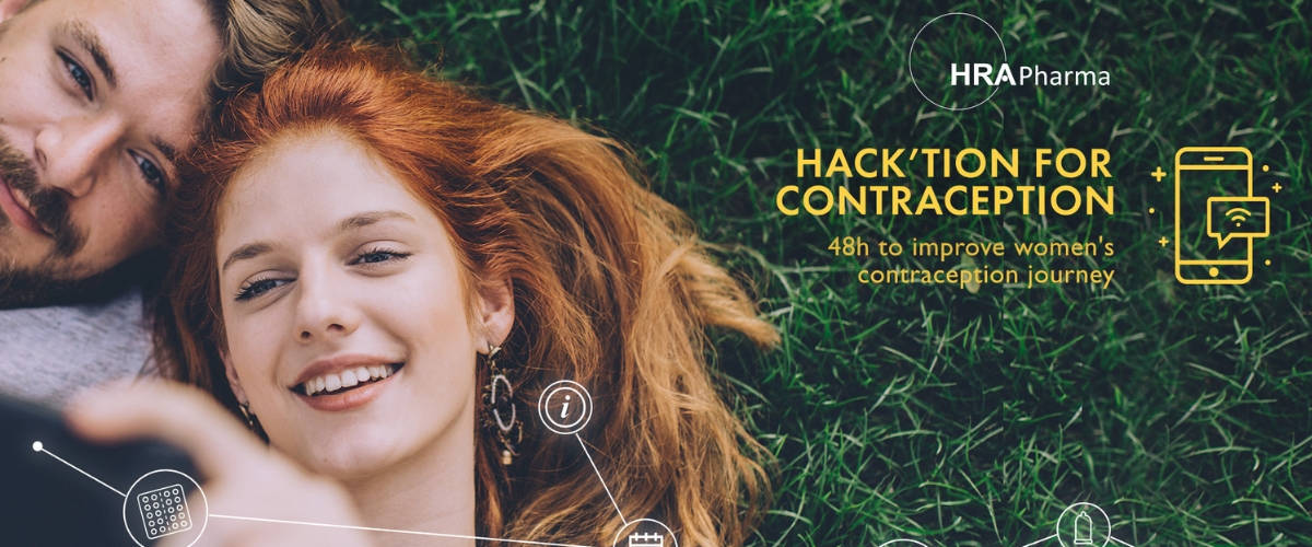 HRA Pharma organise son premier Hackathon Couple affiche Hackathon