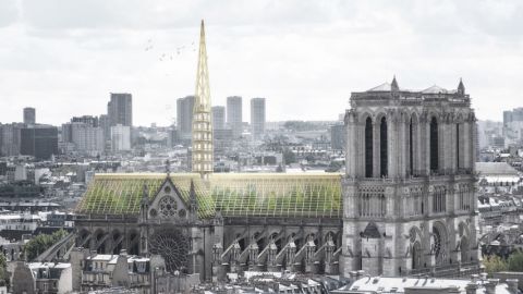 notre dame de paris projet de reconstruction