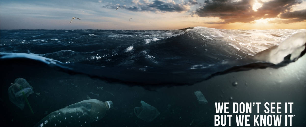 La campagne 2019 de Surfrider Foundation Europe La mer avec des déchets plastiques dedans