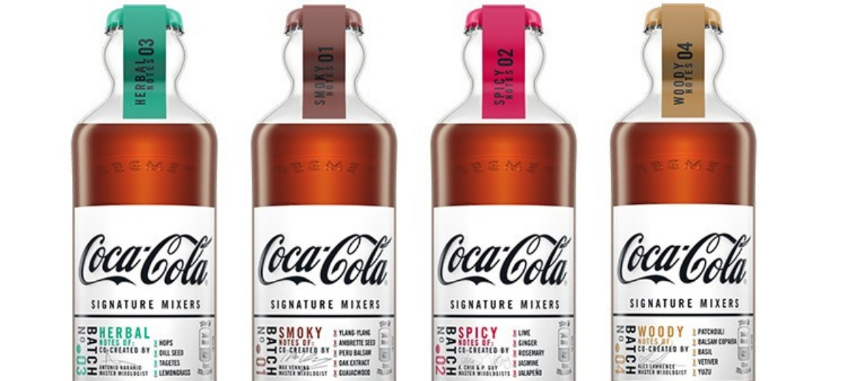 CocaCola lance 4 dérivés de sa recette mythique pour créer des cocktails