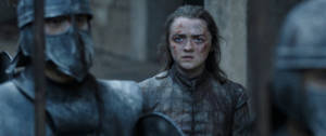 Arya Stark blessée dans Game of Thrones