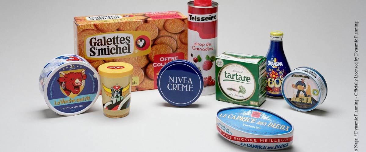 Intermarché fait un retour dans le passé. Produits dans leurs packaging des années 70.