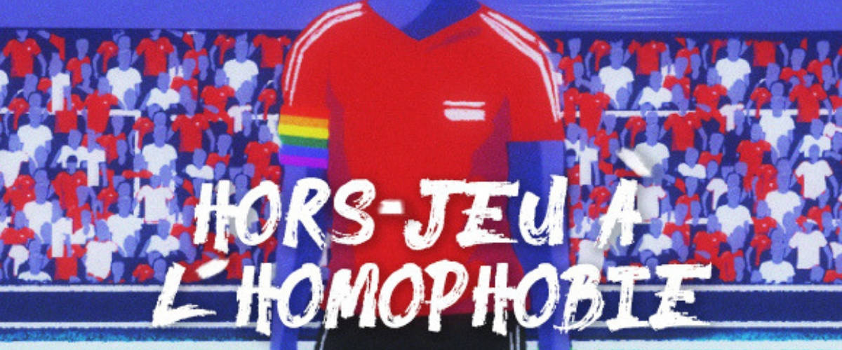 La LFP fait porter des brassards LGBT+ dans une campagne contre l’homophobie Illustration d'un footballeur portant un brassard aux couleurs LGBT ( arc-en-ciel)
