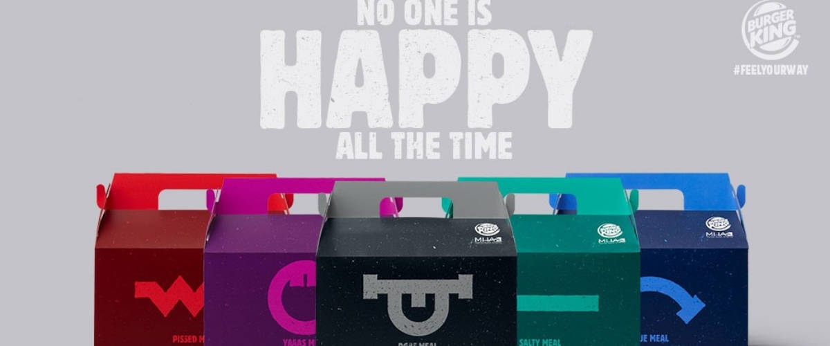 nooneishappyallthetime 5 packaging des nouvelles boites par Burger King