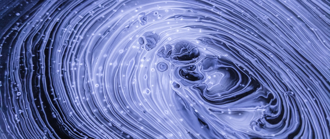 Oubliez la blockchain, c'est l'holochain qu'il faut comprendre maintenant Peinture acrylique formant des cercles concentriques