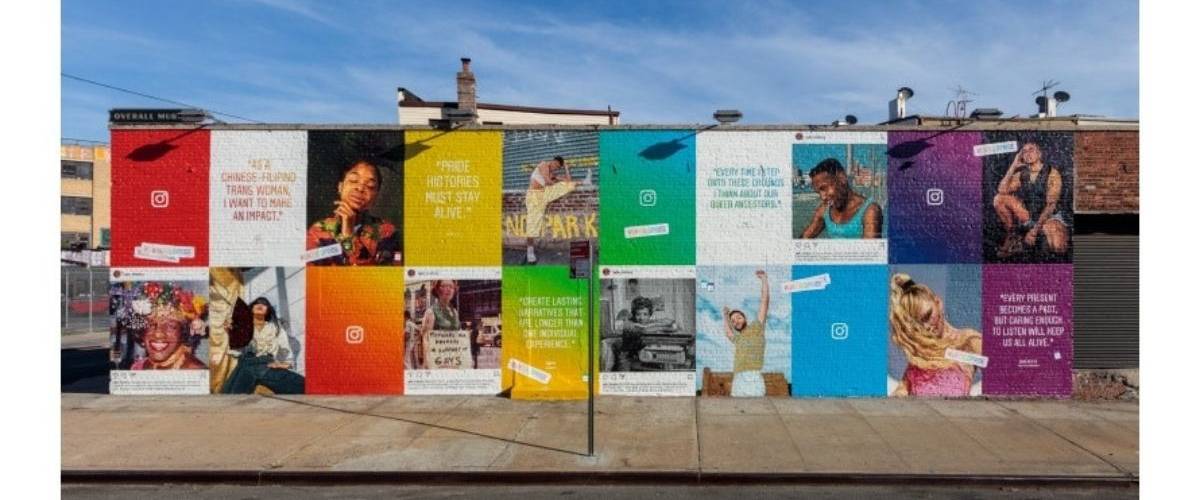 Pride Month : Instagram réalise une série d'initiatives sur sa plateforme Une campagne d'affichage Instagram