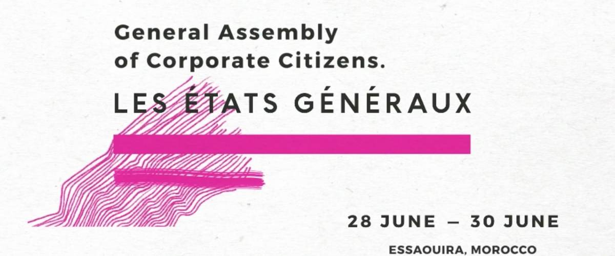 Les Etats Généraux des entreprises citoyennes 2019 Affiche des Les Etats Généraux des entreprises citoyennes 2019