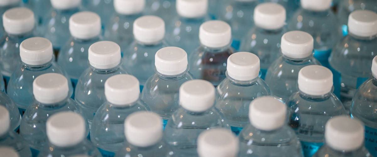 Etude sur l'ingestion de particules de plastique Des bouchons de bouteilles en plastique
