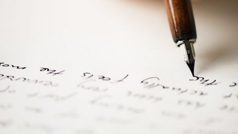 stylo plume écriture