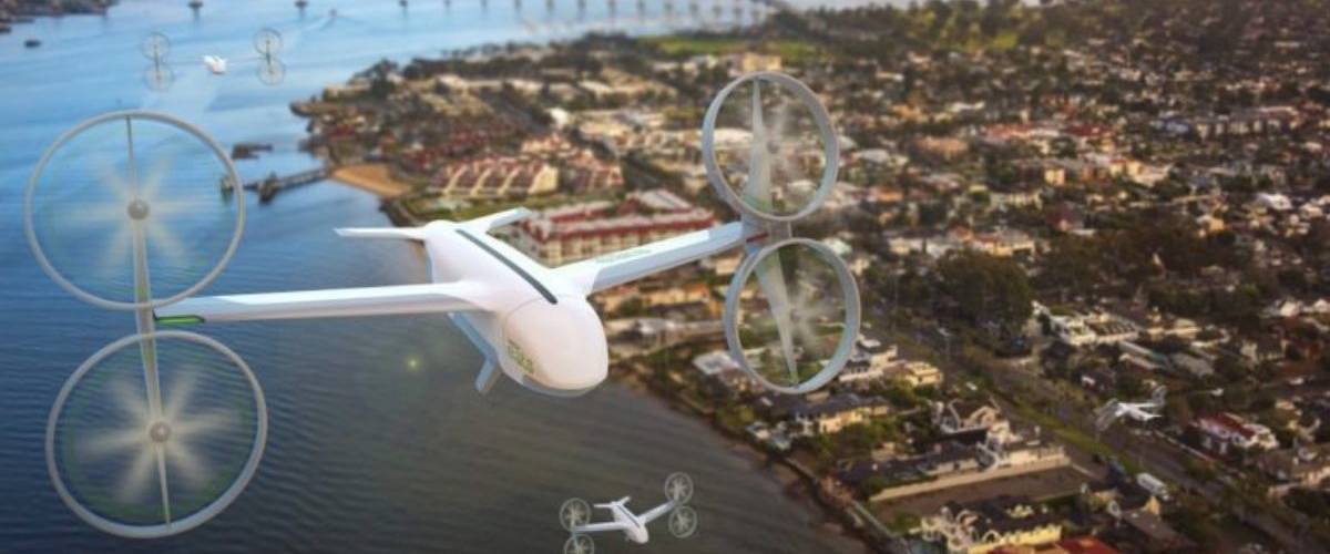 UberEats va déployer des drones à San Diego illustration 3D du prototype des drones UberEats