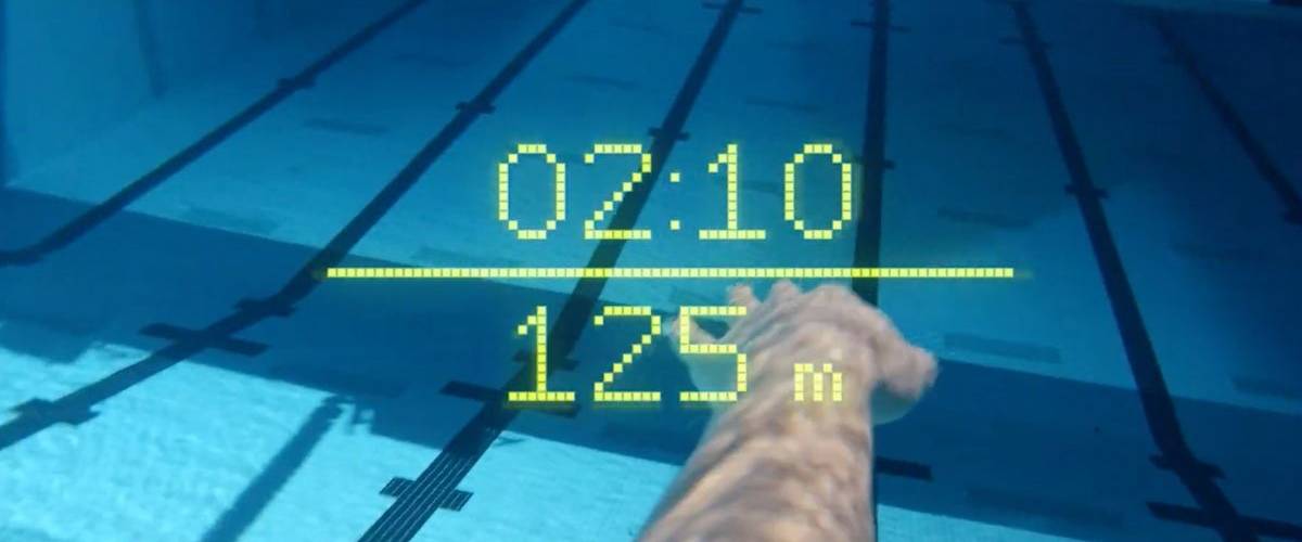 Form Swim Goggles, les lunettes de natation dotées de la réalité augmentée Affichage en réalité augmentée des lunettes de natation Form Swim