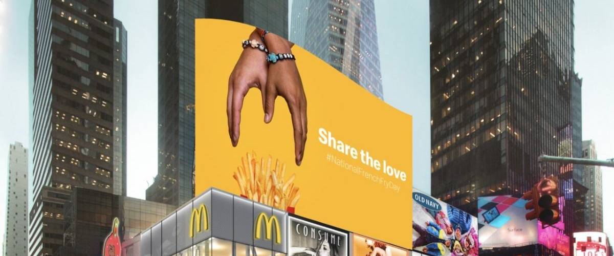 Mcdonald's célèbre le goût du partage pour le National French Fry Day Mcdonald's célèbre le goût du partage pour le National French Fry Day